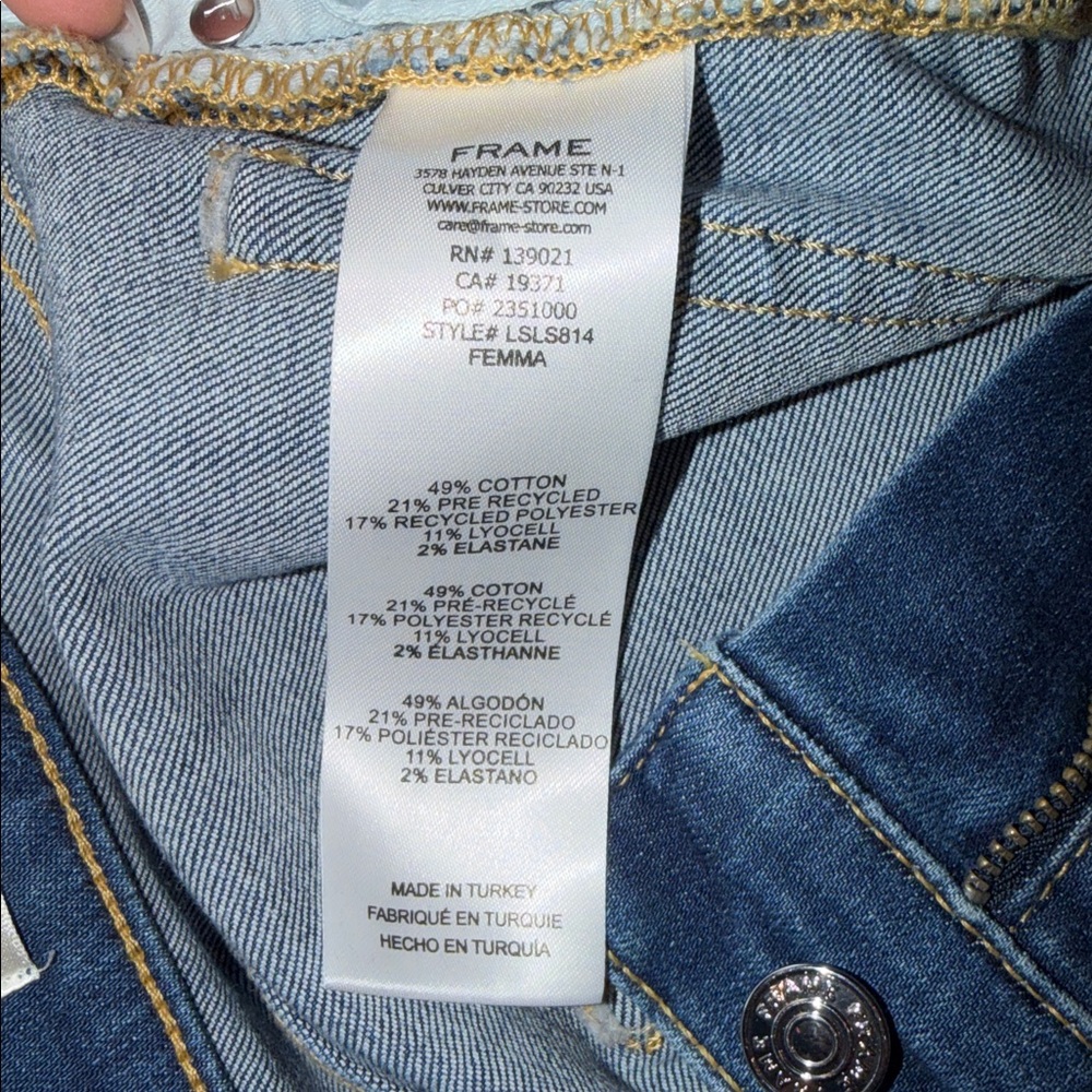 FRAME Le Sleek Straight Jeans - Picture 8 of 9